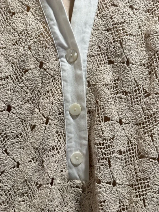 TUCKERNUCK Tan Crochet Collier Dress
Size Small - Picture 7 of 14